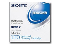 Sony 1 Pack LTO Ultrium Cleaning Cartridge Labeled
