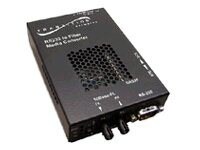 Transition Networks DB-9 to 1310nm SM Serial RS232 to Fiber Media Converter