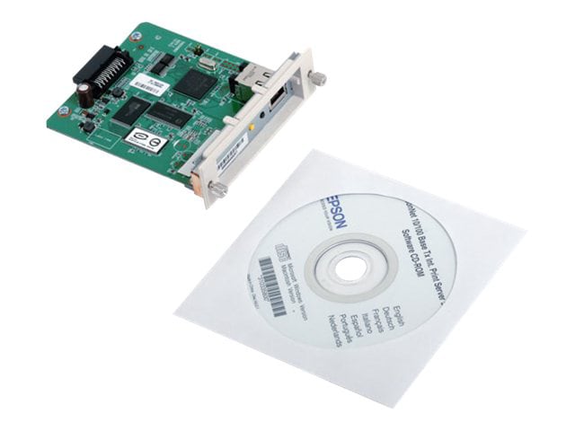 Epson - print server - Epson Type B - 10/100 Ethernet - C12C824352 