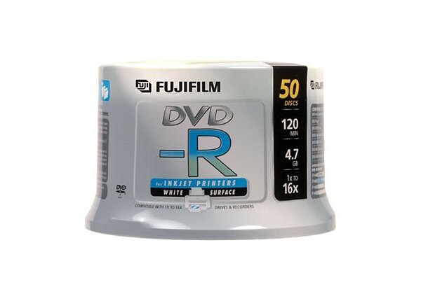 FUJIFILM - DVD-R x 50 - 4.7 GB - storage media
