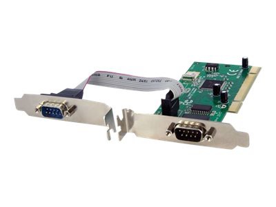 StarTech.com 2 Port PCI RS232 Serial Adapter Card - 16950 Dual Voltage