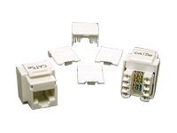 C2G Cat5e UTP Keystone Jack - RJ45 - White