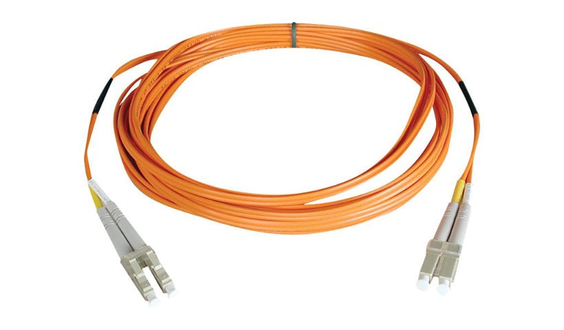 Tripp Lite 25M Duplex Multimode Fiber 62.5/125 Patch Cable LC/LC 82ft