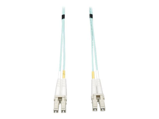 Tripp Lite 2M Duplex Singlemode 9/125 Fiber Optic Patch Cable LC/LC 6' 6ft  2 Meter - patch cable - 2 m - yellow - N370-02M - Fiber Optic Cables 