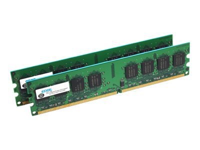 EDGE - DDR2 - kit - 2 GB: 2 x 1 GB - DIMM 240-pin - 667 MHz / PC2-5300 - un