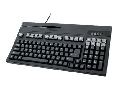 Unitech POS K2726U-B - keyboard - US - black