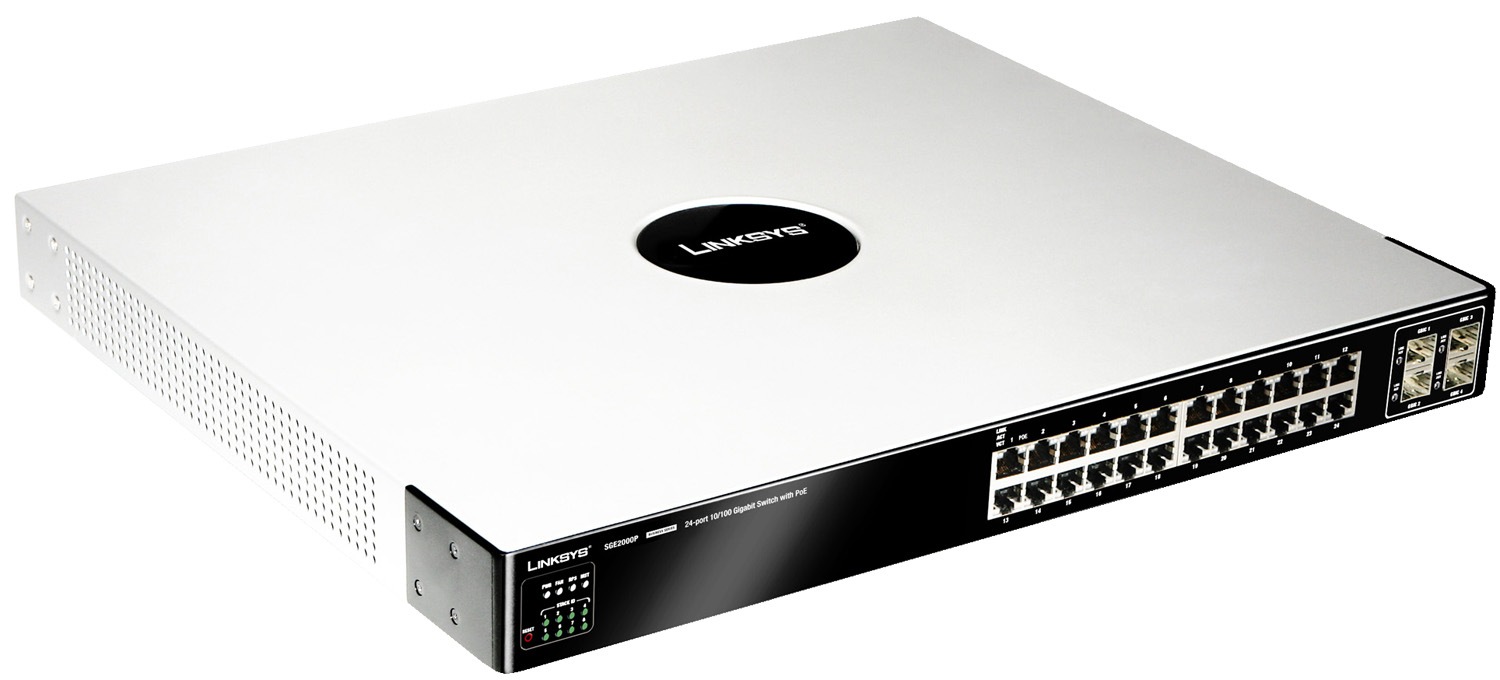 Cisco SGE2000P 24-port Gigabit Switch - PoE