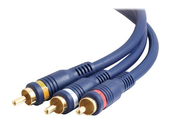 Cables To Go 25ft Velocity™ RCA Type Audio/Video Combination Interconnect