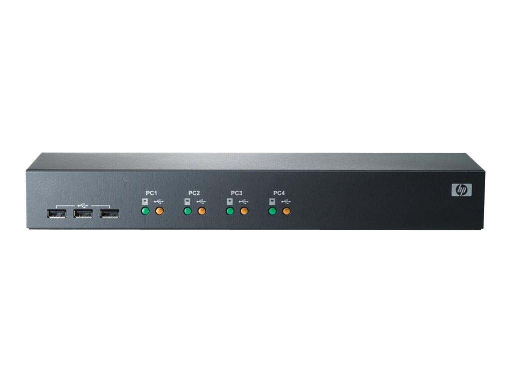 HP 4PT 1X4 USB PS/2 KVM SWITCH