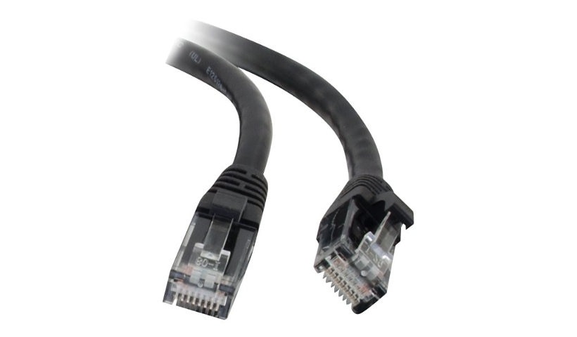 C2G 1ft Cat5e Snagless Unshielded (UTP) Ethernet Cable - Cat5e Network Patch Cable - PoE - Black