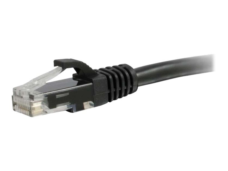 C2G 75ft CAT 5E 350MHz Snagless Patch Cable Black