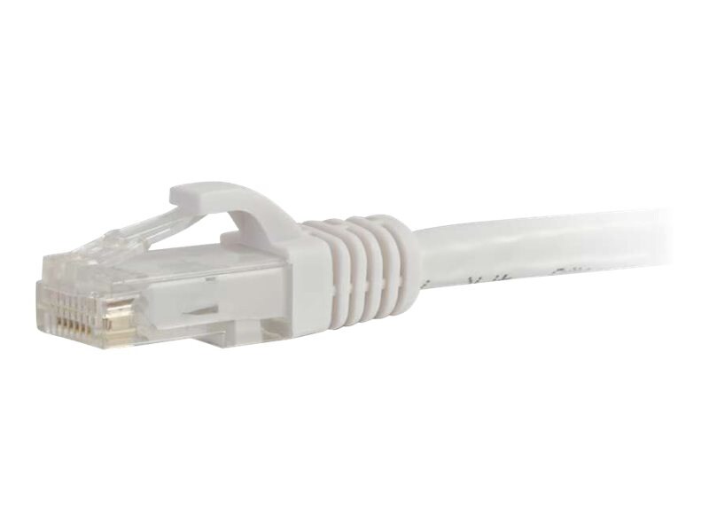 C2G 1ft Cat5e Snagless Unshielded (UTP) Ethernet Cable - Cat5e Network Patch Cable - White