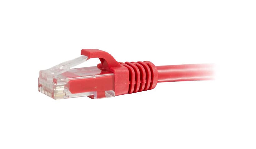 C2G 3ft Cat5e Snagless Unshielded (UTP) Network Patch Ethernet Cable - Red
