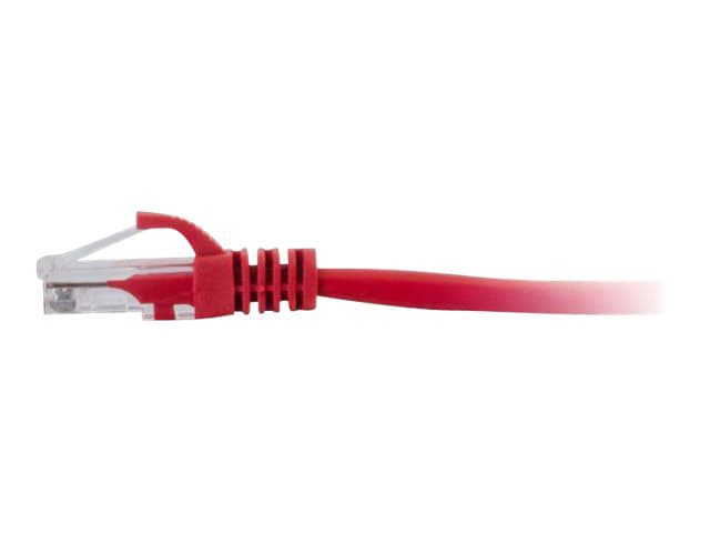 C2G 25ft Cat5e Snagless Unshielded (UTP) Ethernet Cable - PoE - Red