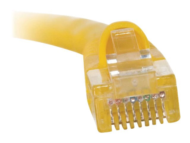 Thumbnail 5 of 6 for C2G Cat5e Snagless Unshielded (UTP) Network Patch Cable - patch cable - 1 ft - yellow