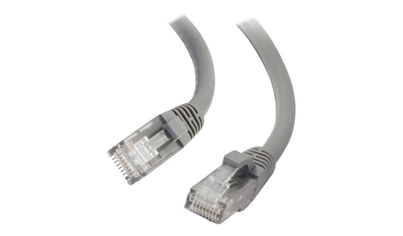 C2G 10ft Cat6 Snagless Unshielded (UTP) Ethernet Cable - Cat6 Network Patch Cable - PoE - Gray