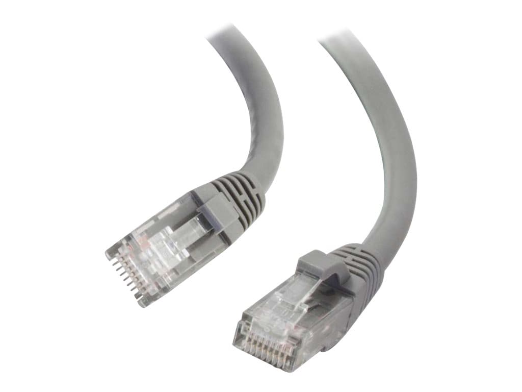 C2G 14ft Cat6 Snagless Unshielded (UTP) Ethernet Cable - Cat6 Network Patch Cable - PoE - Gray