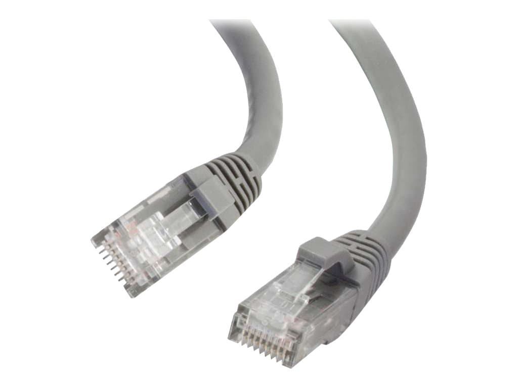 C2G 25ft Cat6 Snagless Unshielded (UTP) Ethernet Cable - Cat6 Network Patch Cable - PoE - Gray