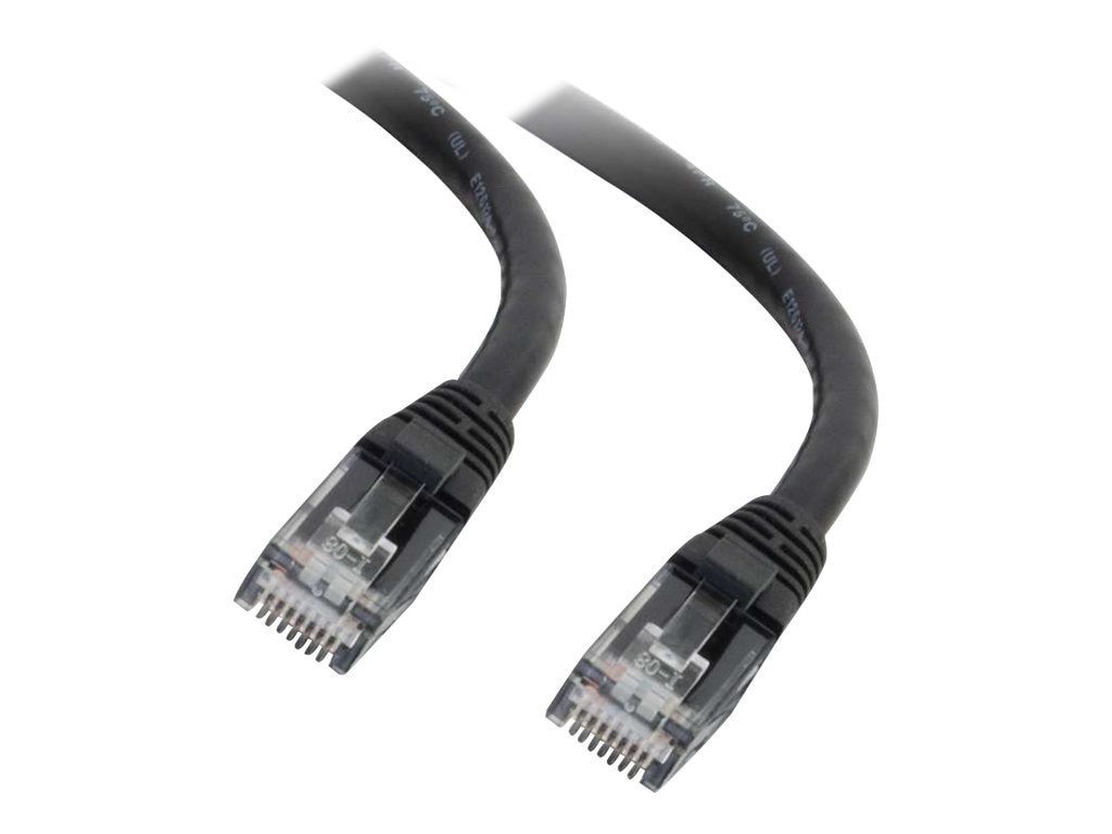 C2G 14ft Cat6 Snagless Unshielded (UTP) Ethernet Cable - Cat6 Network Patch Cable - PoE - Black