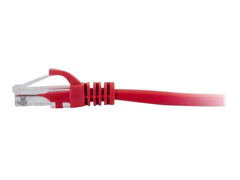 C2G 14ft Cat6 Snagless Unshielded (UTP) Ethernet Cable - Cat6 Network Patch Cable - PoE - Red