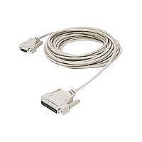 C2G null modem cable - 6 ft - white