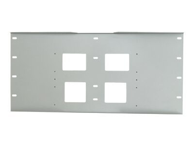 Peerless External Wall Plate WSP716 - mounting component - black