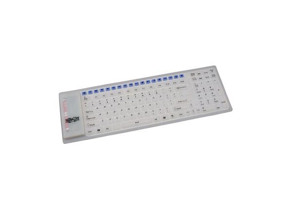 Tripp Lite Wireless Multimedia Flexible Keyboard - keyboard