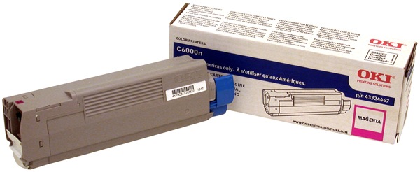 OKI C6000n/C6000dn Magenta Toner Cartridge