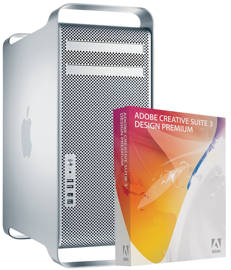 Apple Mac Pro/Adobe CS3 Design Premium Bundle