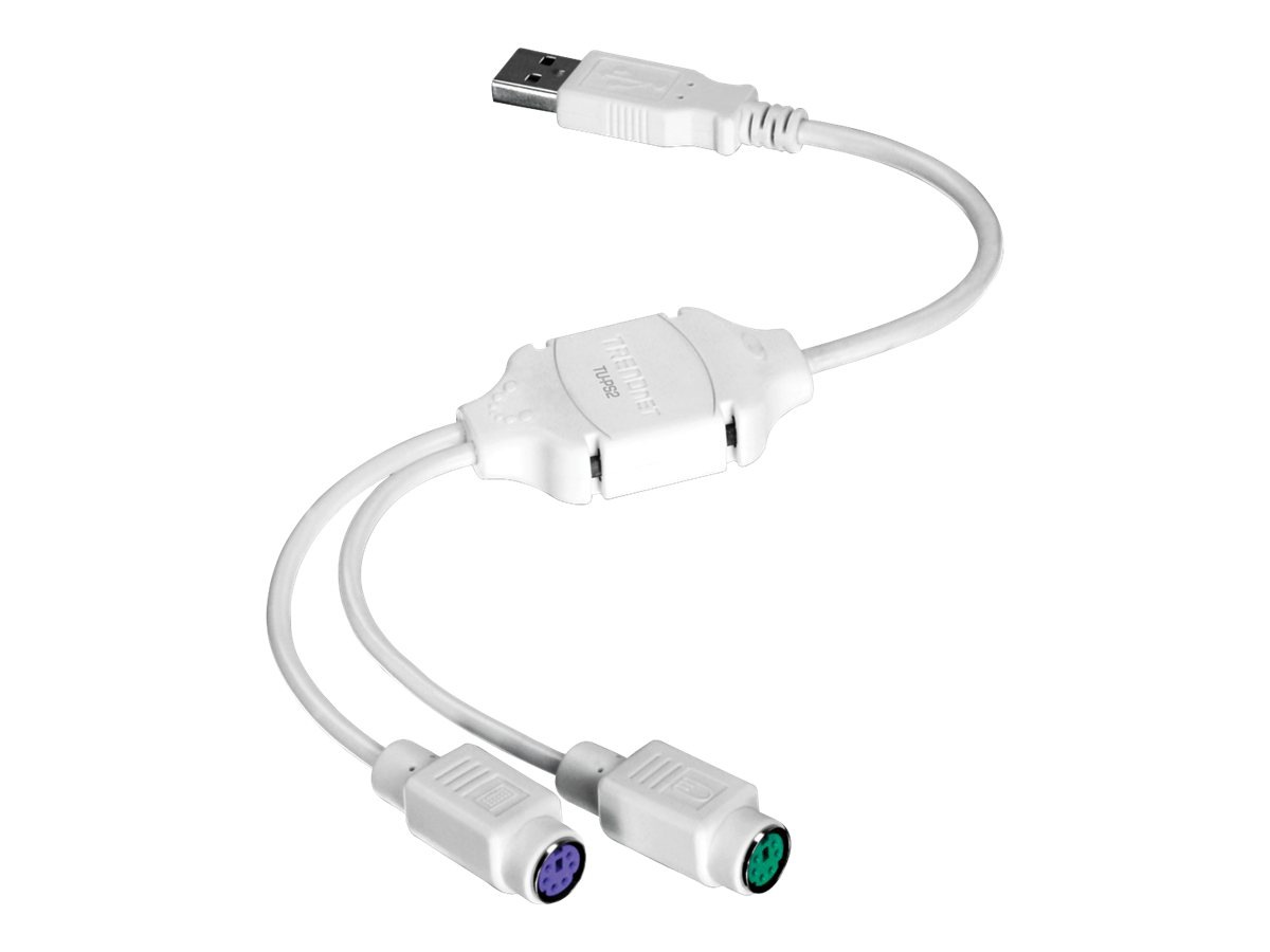 TRENDnet TU-PS2 - keyboard / mouse splitter - 4 cm