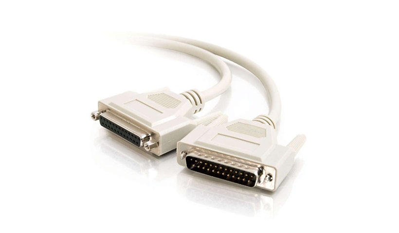 C2G 6ft DB25 to Serial RS232 Extension Cable -M/F