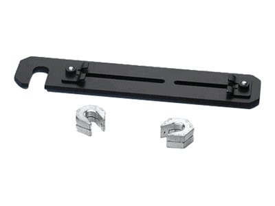 Panduit QuikLock FR6TRBE12 Mounting Bracket for Cable Pathway - Black