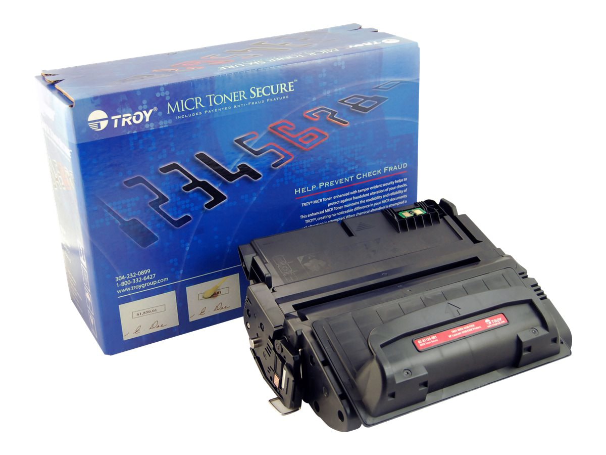 TROY MICR Toner Secure 4250/4350 - black - compatible - MICR toner cartridge (alternative for: HP Q5942A)