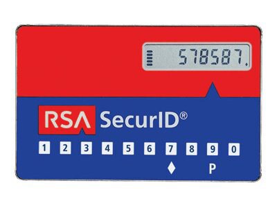 RSA SecurID SD520 PINpad Token 3 Year 25-pack