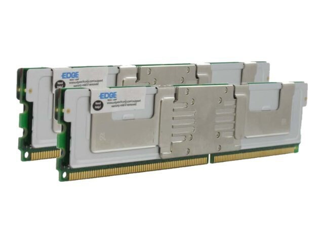 EDGE - DDR2 - kit - 8 GB: 2 x 4 GB - FB-DIMM 240-pin - 667 MHz / PC2-5300 -