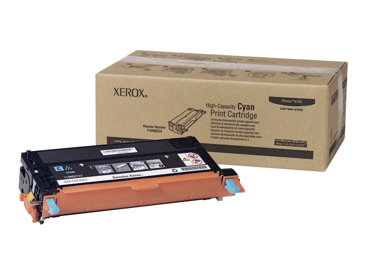 Xerox 6180 High Yield Cyan Toner