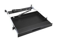 Middle Atlantic 1RU Rack Mounted Keyboard Sliding Shelf - 17in to 25in Dept