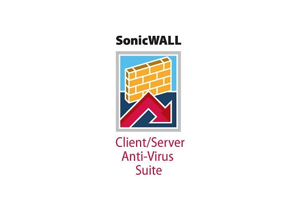 SonicWall Client/Server Anti-Virus Suite - subscription license (2 years) - 10 users