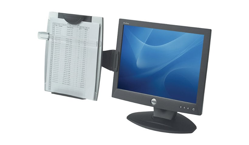 Fellowes Office Suites Monitor Mount Copyholder - copy holder