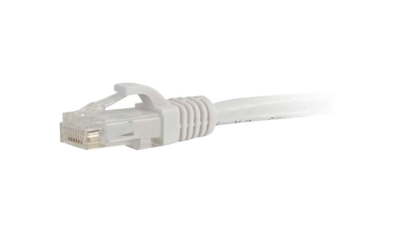 C2G 25ft Cat6 Snagless Unshielded (UTP) Ethernet Cable - Cat6 Network Patch Cable - PoE - White