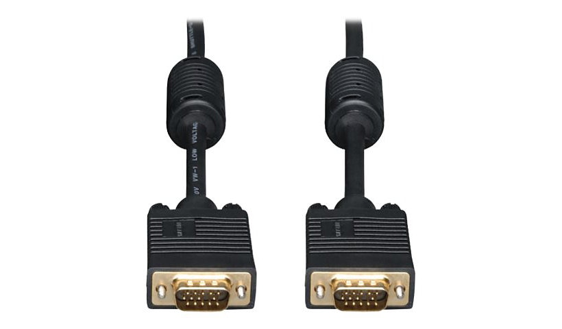 Eaton Tripp Lite Series VGA High-Resolution RGB Coaxial Cable (HD15 M/M), 15 ft. (4.57 m) - VGA cable - 4.6 m