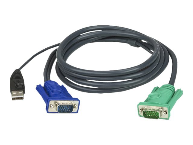 ATEN 2L-5202U - keyboard / video / mouse (KVM) cable - 1.8 m