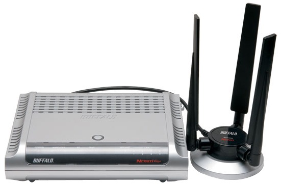 Buffalo Wireless-N Nfiniti Dual Band Gigabit Router & Access Point