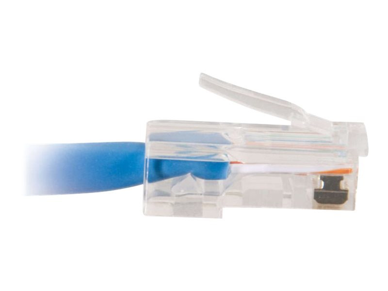 Thumbnail 2 of 6 for C2G 3ft Cat5e Non-Booted Unshielded Network Patch Ethernet Cable - Blue - patch cable - 3 ft - blue