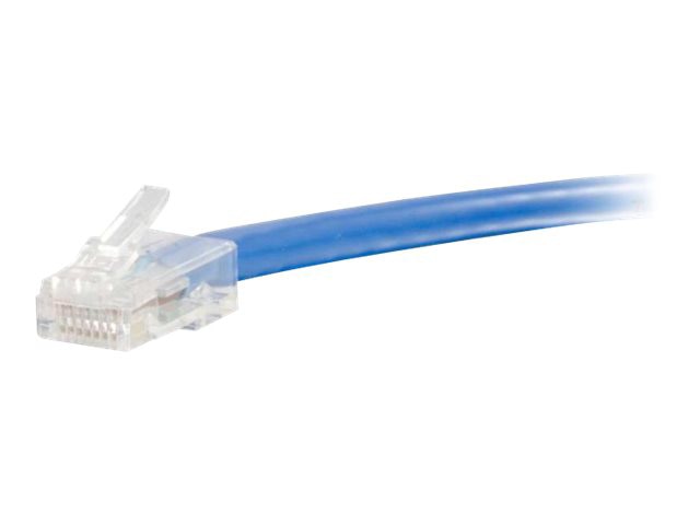 Thumbnail 3 of 6 for C2G 3ft Cat5e Non-Booted Unshielded Network Patch Ethernet Cable - Blue - patch cable - 3 ft - blue