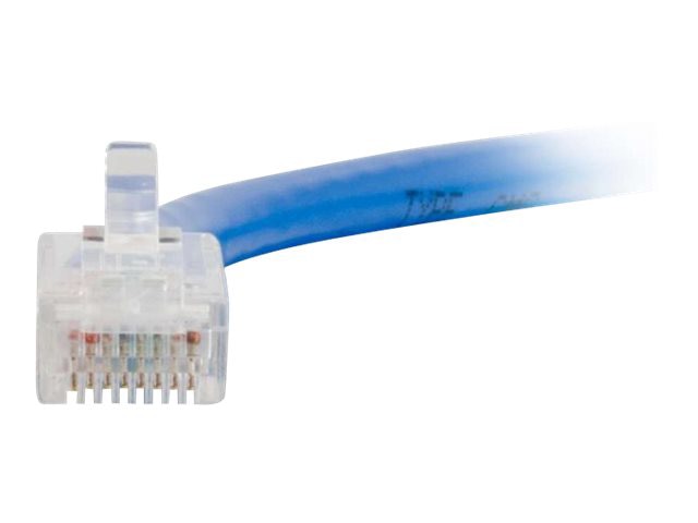 Thumbnail 4 of 6 for C2G 3ft Cat5e Non-Booted Unshielded Network Patch Ethernet Cable - Blue - patch cable - 3 ft - blue