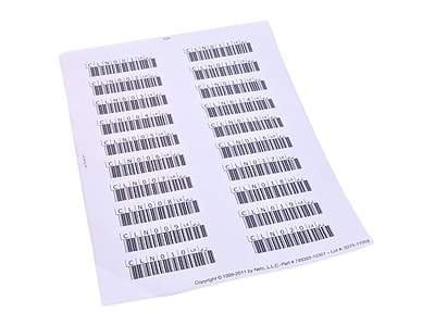 Spectra LTO Cleaning Cartridge Barcode Labels 20 pieces