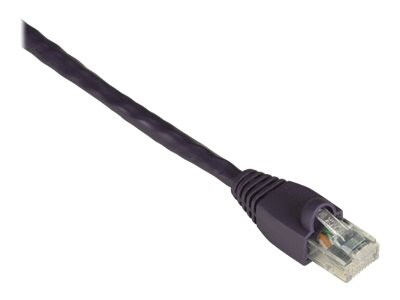 Black Box GigaTrue 550 - patch cable - 2 ft - purple