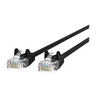 Belkin Cat6 3ft Black Ethernet Patch Cable, UTP, 24 AWG, Snagless, Molded, RJ45, M/M, 3'