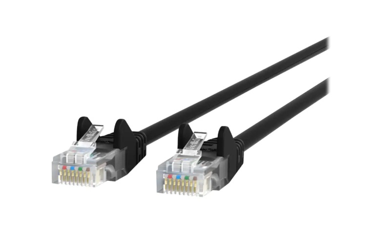 Belkin 3ft Cat6 Gigabit Snagless Patch Cable 550mhz Black Cdw Exclusive A3l970 03ks Cdw Ethernet Cables Cdw Com